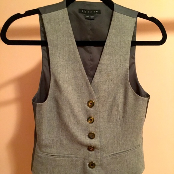 Theory Jackets & Blazers - Theory Grey Vest